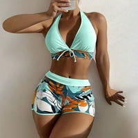 Ženski kupaći kostimi Ženski Visoki struk Bikini setovi visokog kostimu kupaćih kostimi