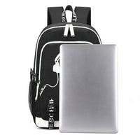 Bzdaisy ruksak sa zaštitom od USB punjenja i laptopa - višestruki džep veliki kapacitet, dvostrani džepovi,