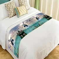 Kita u morskom krevetu za posteljinu od posteljine