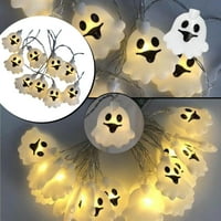 Kiewfjdk ukrasi za Halloween 20Dol Halloween String Svjetla Zaravna dekoracija Spooky topla bijela Halloween