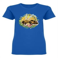 Pčela prikupljanje majice u obliku nektara žena -Image by Shutterstock, žensko malo