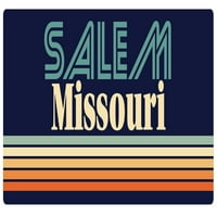 Salem Missouri Frižider magnet retro dizajn