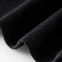 Ženski vrhovi odozgo ispod $ žena modni vuneni vuneni rever od pune boje dugačak jakni crni crni xxxl,