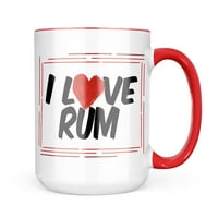 Neonblond I Love Rum krig poklon za ljubitelje čaja za kavu