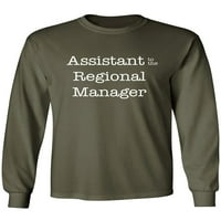 Pomoćnik regionalnog menadžera za odrasle majica dugih rukava