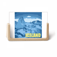 Grenland Islands Sea Art Deco Fashion Photo Drveni foto okvir Stolni prikaz
