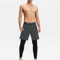 GUZOM Muške i velike muške gaćice Jogger-Comfy fitness hlače opušteno fitne veze Brze sušenje Sportske