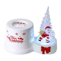 Bxingsfty LED projektor Snowflake Svjetlo Snjegović lagana božićna svjetiljka sa uzorcima Xmas