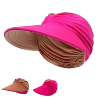 Sunčani šešir žene muškarci ženske vizine široko šešir ljetna zaštita lice na plaži sportski kapa