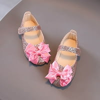 Shpwfbe cipele za bebe Djevojke Bling Bowknot Jednokrevetne sandale ples dječje poklone