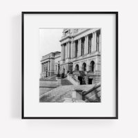 Foto: Kongresni bibliotečki ulaz Paviljon, 1900, LC zgodan