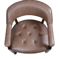 Kancelarijska stolica, visoka elastična luksuzna stolica za tužbu FAU kožna stolica s točkovima, za