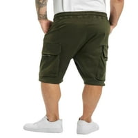 Biekopu Muškarci Teretne kratke hlače Elastične udobne crtežne kratke hlače s više džepova za treniranje