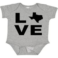 Inktastična ljubav Texas Poklon Baby Boy ili Baby Girl Bodysuit