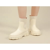 Woobring ženske cipele za cipele otporne na klizanje otporne na kišu na otvorenom Chelsea Boot ženske