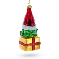 Gnome nosivi pokloni - pušeni božićni ukrasi