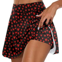 Koaiezne ženske ležerne printere Tenis Golf suknja Yoga Sport Active suknje Skrart suknje