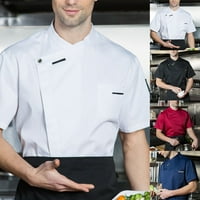 Žene Ležerne prilike Chef Radni kuhari kratki rukav prozračna košulja dvokrup