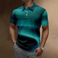 Akiigool muns polo majice kratki rukav za ljetne muške polo majice duge i kratke rukave Performanse Slim Fit Zip T majice za sportski trener za golf