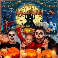 Dekoracija za Halloween Backdrop - zastrašujući tematski horor