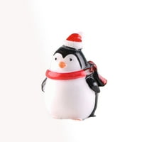 Poatren Božićni ukrasi Penguin Micro Pejzaž Bonsai Penguin ukrasi