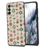 Božićna kućna futrola za Samsung Galaxy S za žene Muškarci Pokloni, Mekani silikonski stil otporan na
