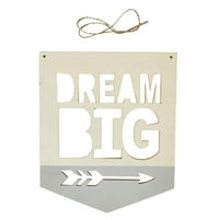 Prijenosni san Big Photo Prop - Izvrsni privjesak za zid od drveta, kućni ukras za dječju sobu