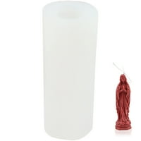 Besponzon Madonna Candy Candle Candle moli servis mirisna kalup za svijeće Aromaterapija kalup za svijeće