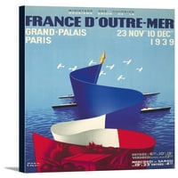 Francuska d'Outre - Mer Vintage poster Francuska C