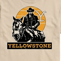 Yellowstone - RIP vožnja konja - muške grafičke majice kratkih rukava