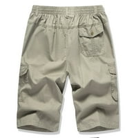 Muški tegorni kratke hlače Muška povremena čista boja na otvorenom Pocket plaža Radna pantalona za teretna
