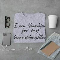 Zahvalan sam za unuke majica za muškarce, muški medij