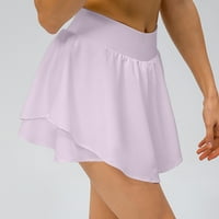 Tenis suknja za žene Skorts suknje Mini suknja Golf suknja Stretchy teniska suknja Vježba lažna dva