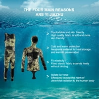 Enquiret gume Hladni vode kupaći komič za plivanje 2-mečeset wetsuits sa poboljšanim toplinskim klipom Wetsout coral plave l
