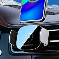 Hesxuno Auto Wireless punjenje Mobilni telefon Držač za utičnica Navigacija automobila 15W Brzi punjenje