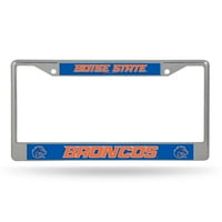 Boise St NCAA Broncos Chrome Metal Licencne ploče