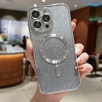 Feishell magnetska futrola za iPhone Pro max, izgrađen sa staklenim slojem za objektiv kamere, kompatibilan