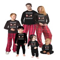Božićne pidžame za porodicu - smiješno podudaranje Božićne PJS - Holiday Xmas Qarantene PJS
