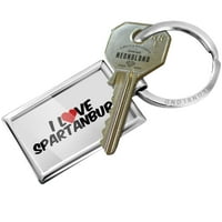 Keychain I Love Spartanburg