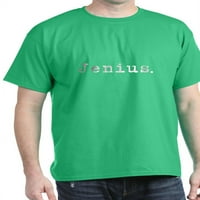 Cafepress - majica Crna Jenius majica - pamučna majica