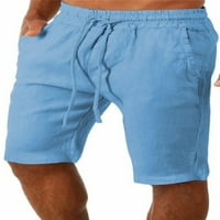 Voguele muns kratke hlače od pune boje dna elastične struk ljetne kratke hlače za odmor za odmor salon