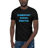 Plava osnovna škola Direktor kratkog rukava pamučna majica s nedefiniranim poklonima