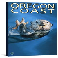 Sea vidter - Oregon Coast - Lantern Press Originalni poster