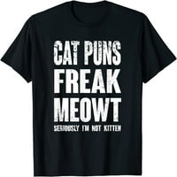 Mačja puns nakaza MEOWT - ozbiljno nisam maiko majica mačka
