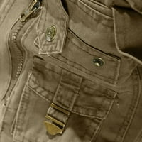 Hwmodou muške teretne hlače Čvrste kombinezone u boji Sportski proljetni ljetni ležerne hlače za muške