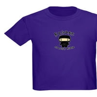 Cafepress - Slatka majica nindže Kids tamna majica - tamna majica Kids XS-XL