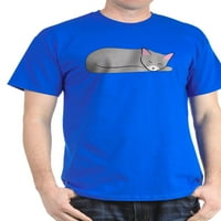 Cafepress - Sleeping Cat tamna majica - pamučna majica