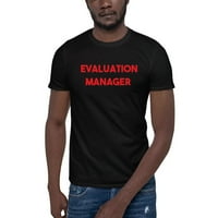 Crveni upravitelj evaluacije majica kratkog rukava majica s nedefiniranim poklonima