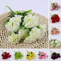 11Head buket karanfil Umjetno cvijeće plastične lažne biljke domaće zabave vjenčani dekor