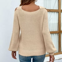 Muški vitki džemperi zakleti se za kuglanje za žene Ležerne prilike pulover sa pulover sa pulover na